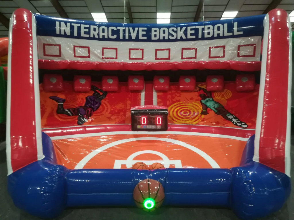 basket interactif - Structures gonflables - Sur Mesure Spectacles