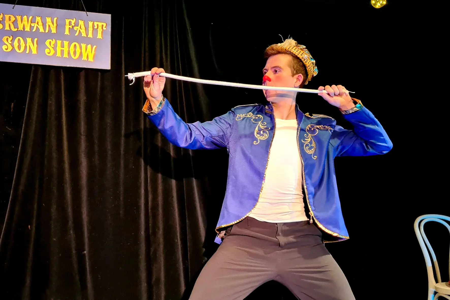 Erwan fait son show - spectacle pour enfants - Sur Mesure Spectacles