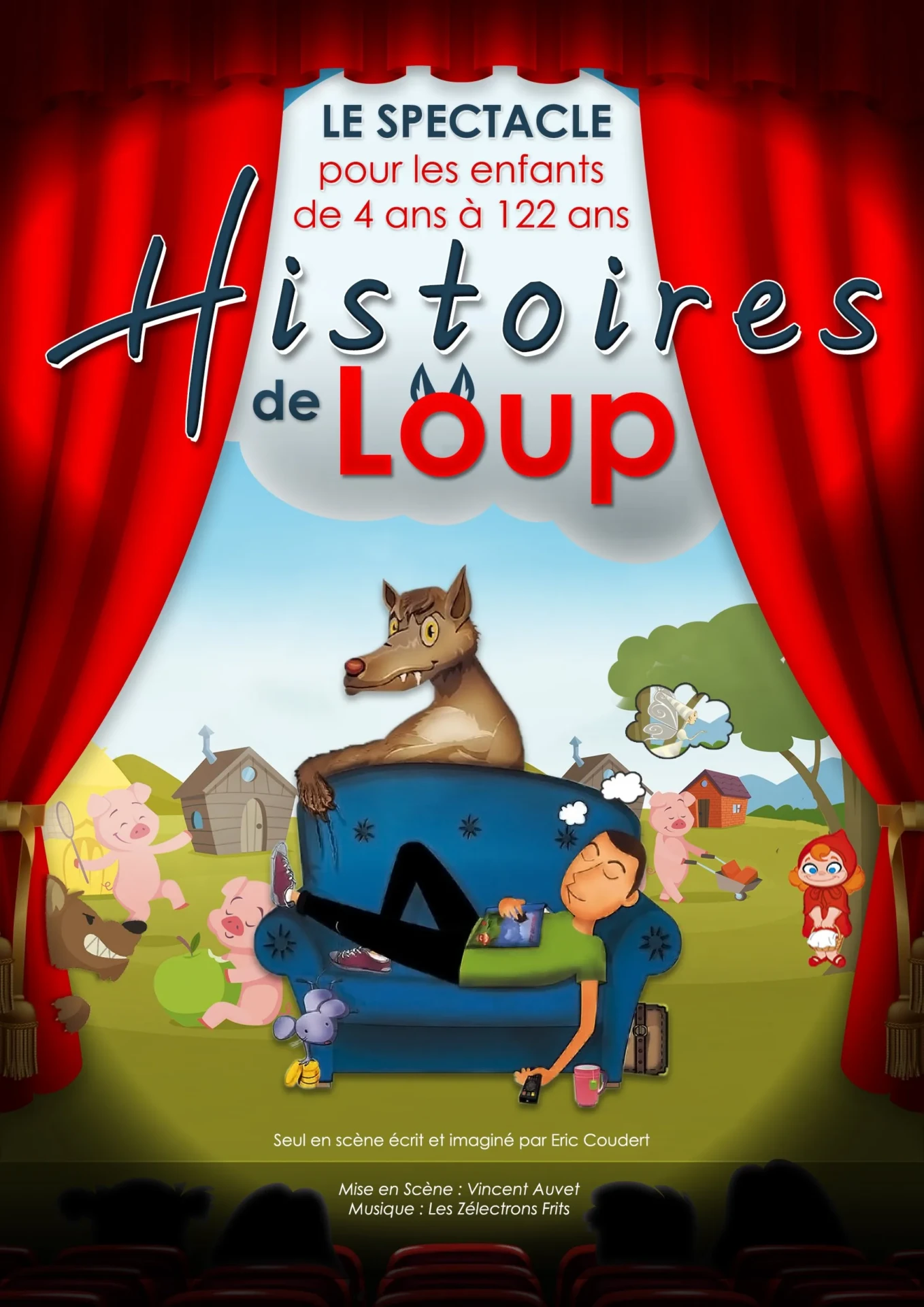 Histoires de Loup - Spectacle pour enfants - Sur Mesure Spectacles