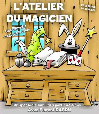L'atelier du Magicien - spectacle pour enfants - Sur Mesure Spectacles