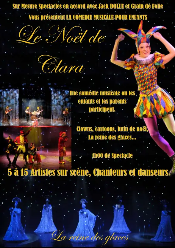Le Noël de Clara
- Spectacle pour enfants - Sur Mesure Spectacles