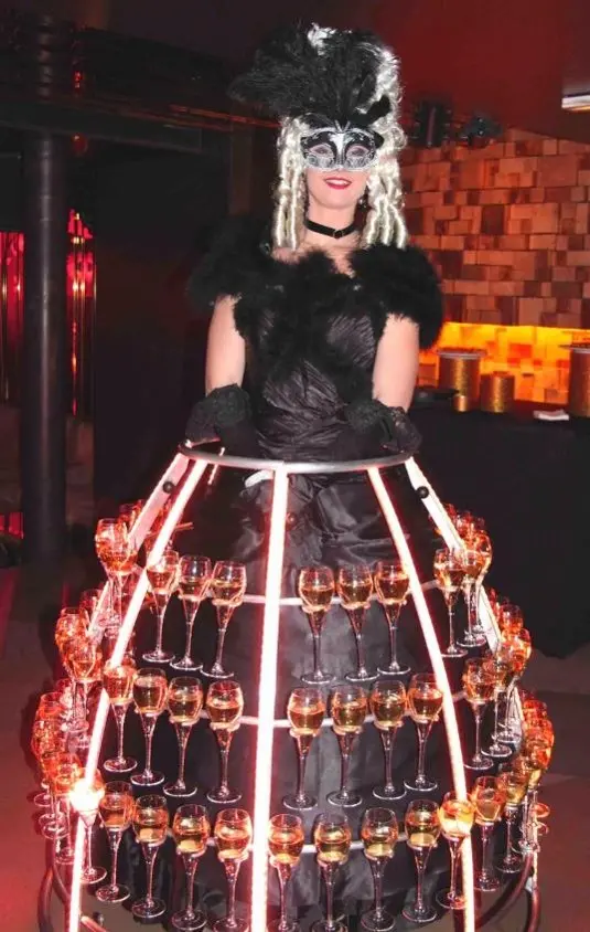 Robe à champagne - Sur Mesure Spectacles