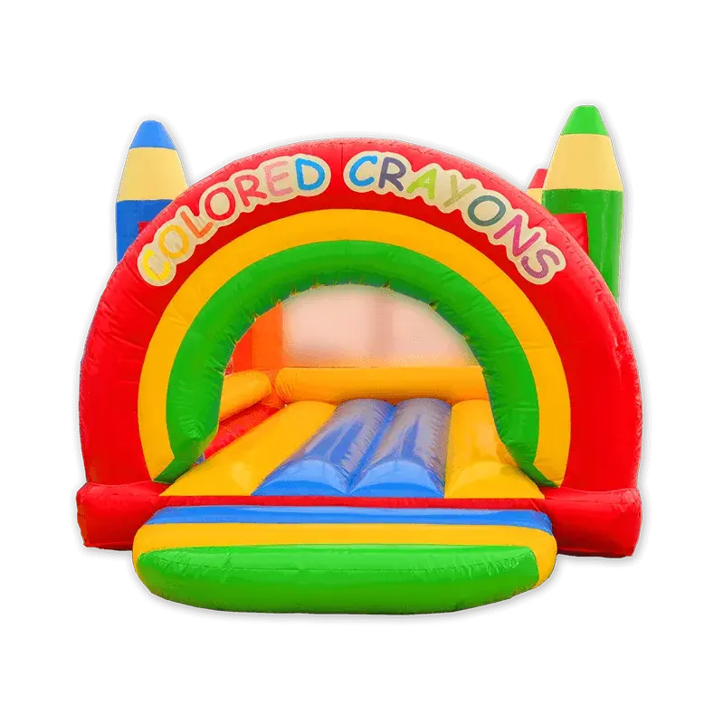chateau  crayon  -Structures gonflables Sur Mesure Spectacles