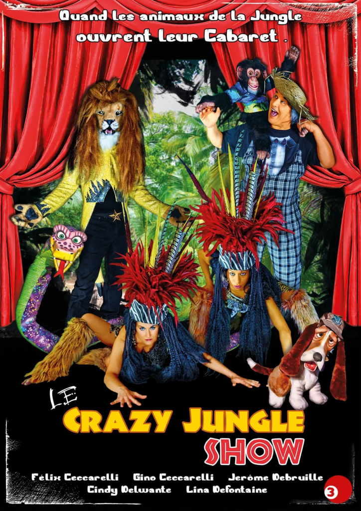 Le Crazy Jungle Show
- Spectacle pour enfants - Sur Mesure Spectacles