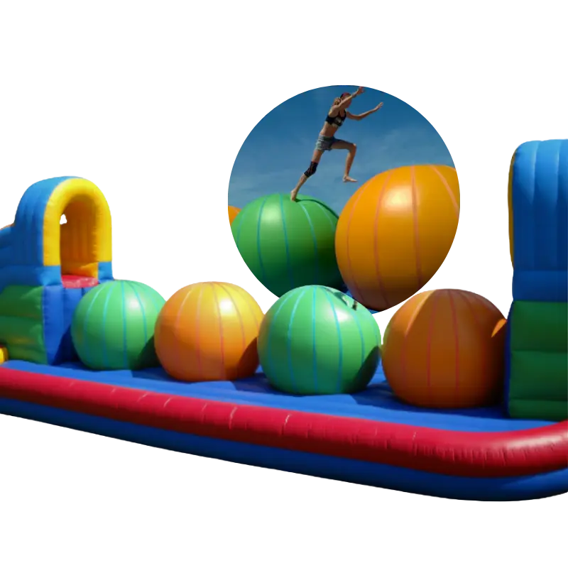 équiliboule  -Structures gonflables Sur Mesure Spectacles
