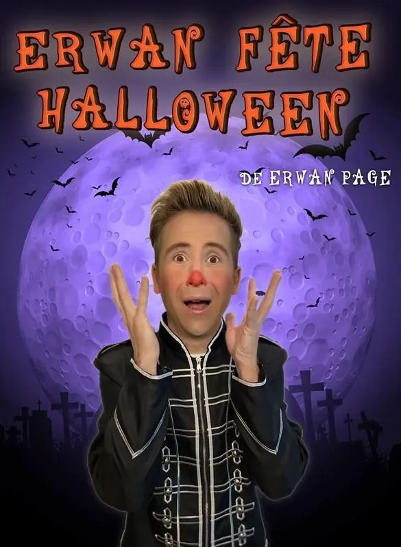 Erwan fête Halloween - Spectacle pour enfants -Sur Mesure Spectacles