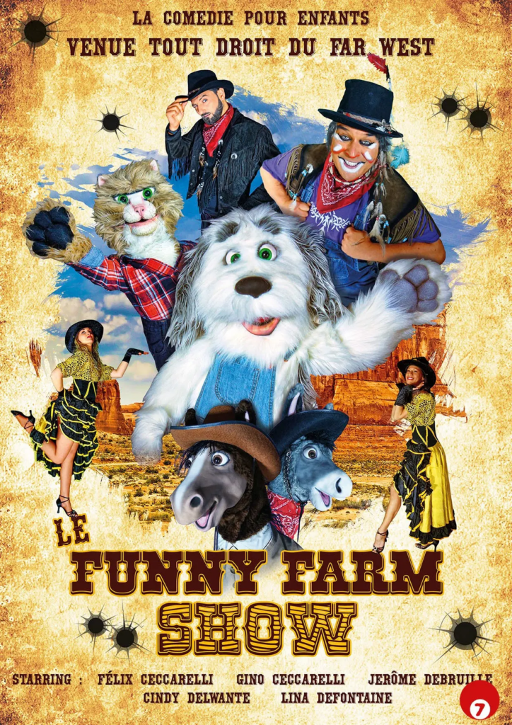 Funny Farmer Show
- Spectacle pour enfants - Sur Mesure Spectacles