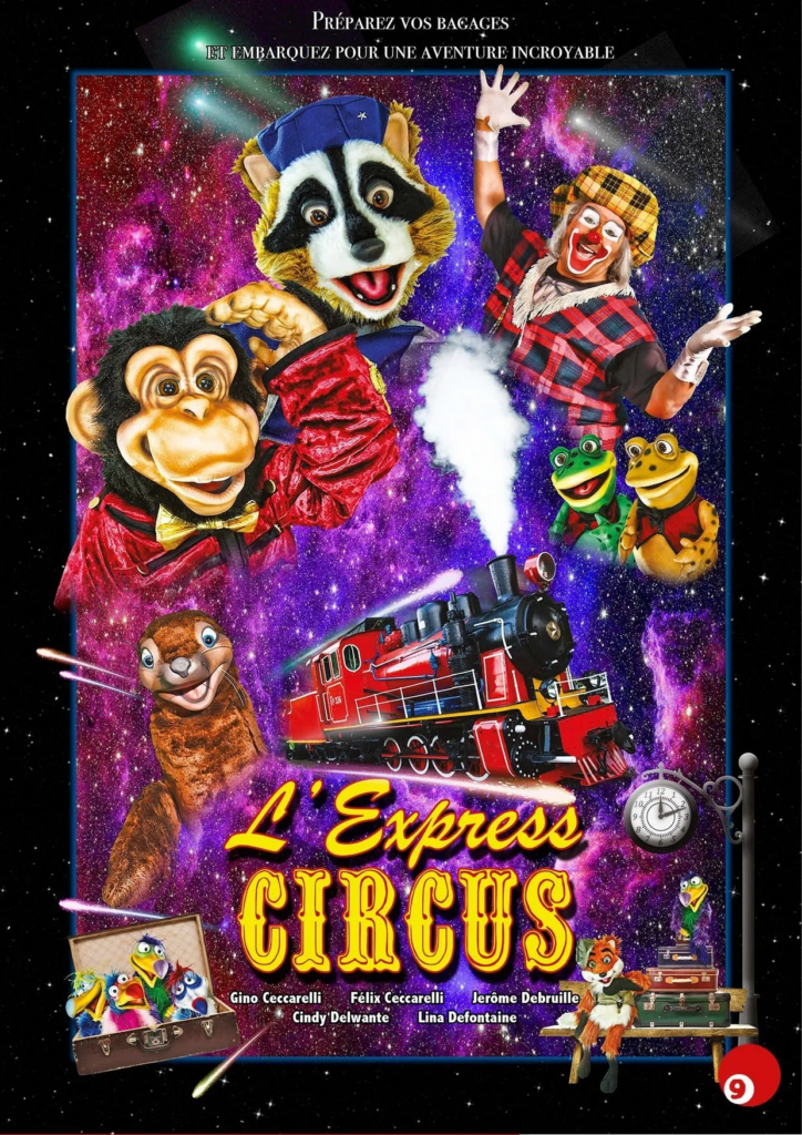 L'express Circus - Spectacle pour enfants - Sur Mesure Spectacles