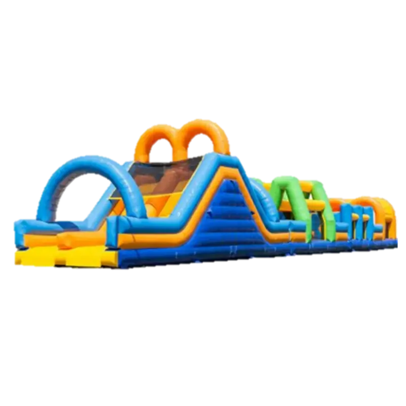 Parcours maxi aventure - Structures gonflables Sur Mesure Spectacles