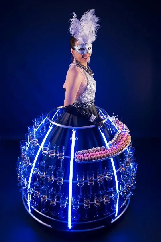 Robe à champagne - Sur Mesure Spectacles