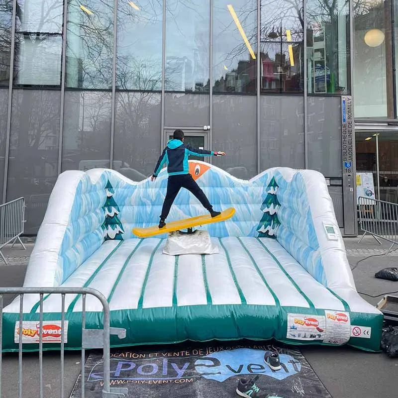 snowboard - Structures gonflables - Sur Mesure Spectacles
