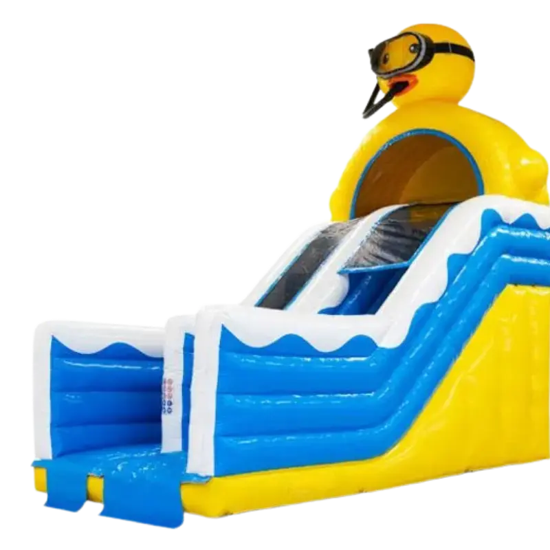 toboggan canard - Structures gonflables Sur Mesure Spectacles