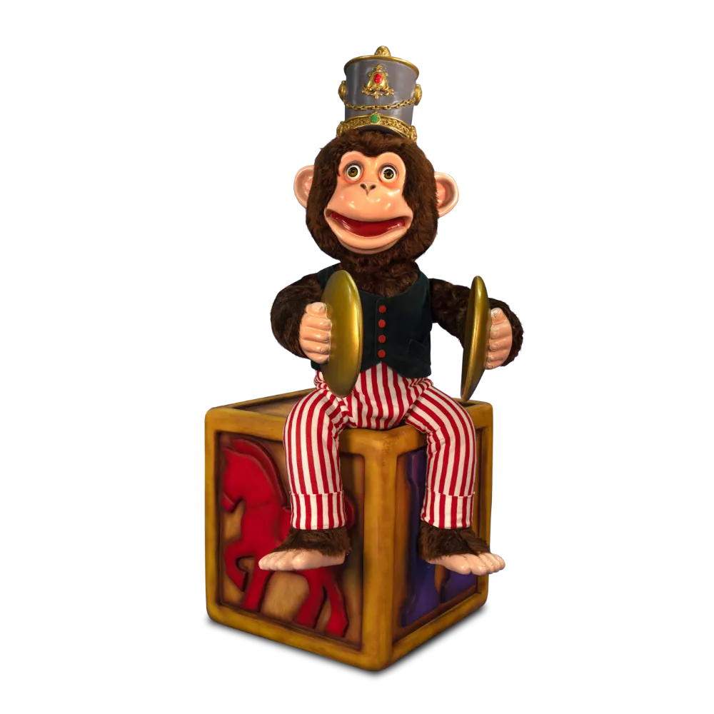 Chip le singe - Automate - Sur Mesure Spectacles
