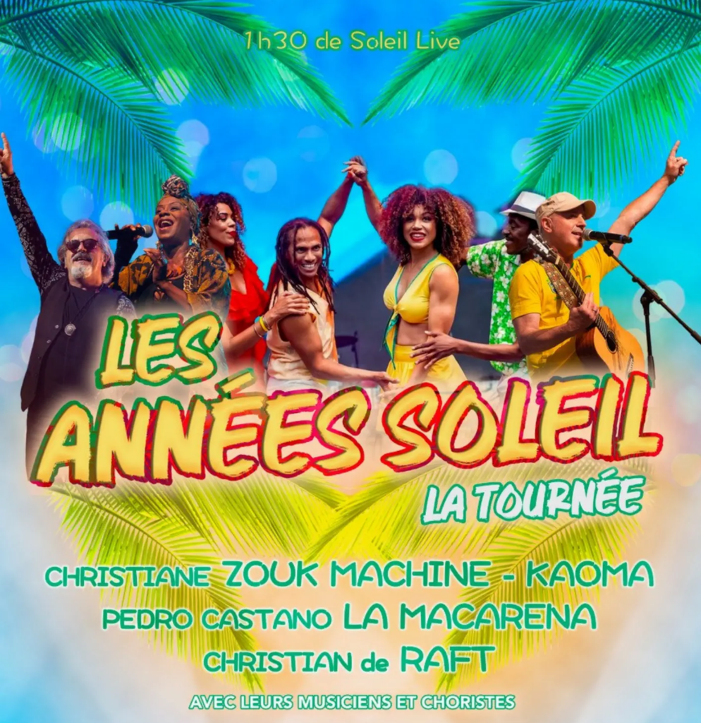 Les années soleil - Concerts années 80 -  - Sur Mesure Spectacles
