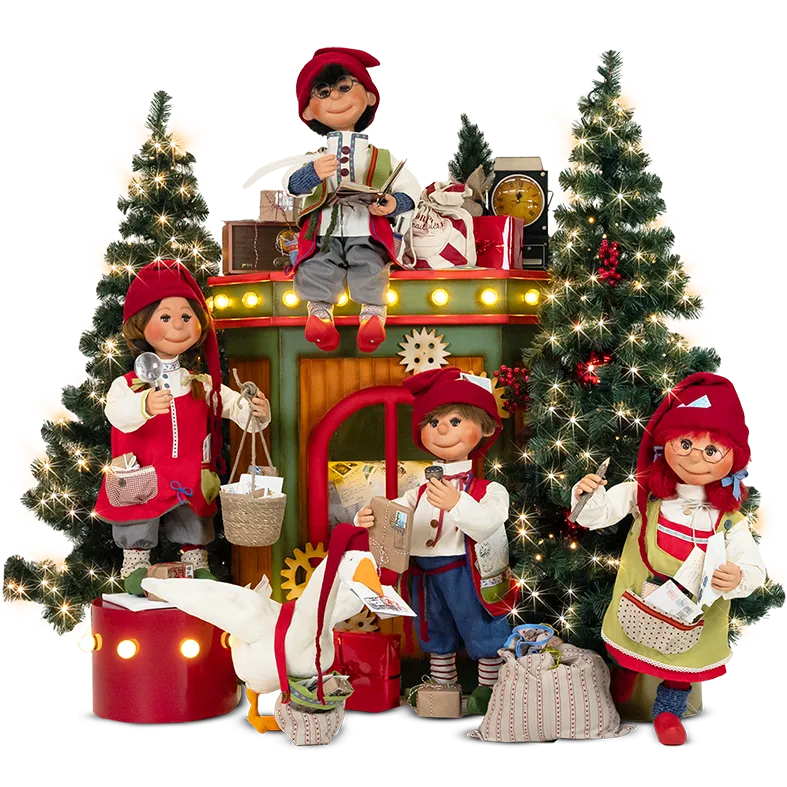 Bureau de poste du Père Noël - Automates - Sur Mesure Spectacles