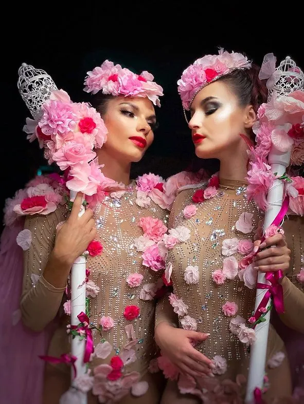 Danseuse Printemps - Spectacle de variété