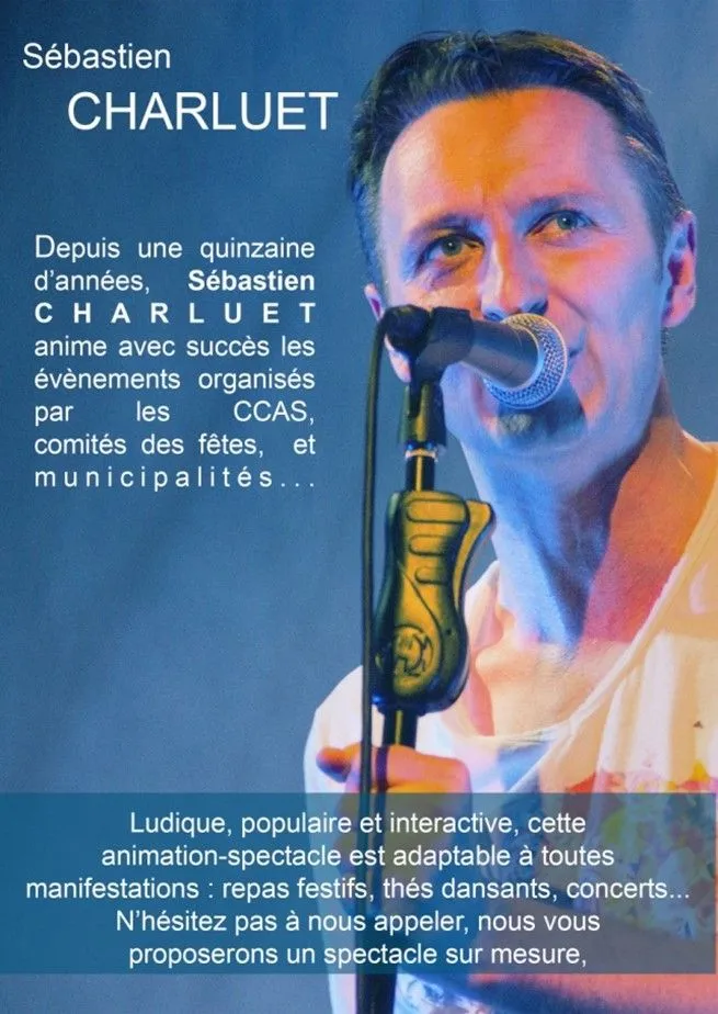 Sébastien Charluet - Chanteur - Sur Mesure Spectacles