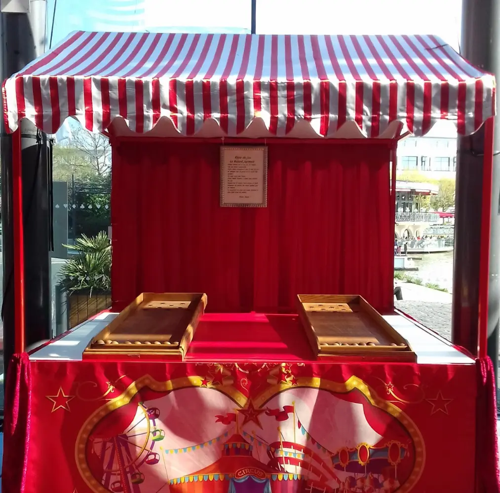 stand forain duo - Sur Mesure Spectacles
