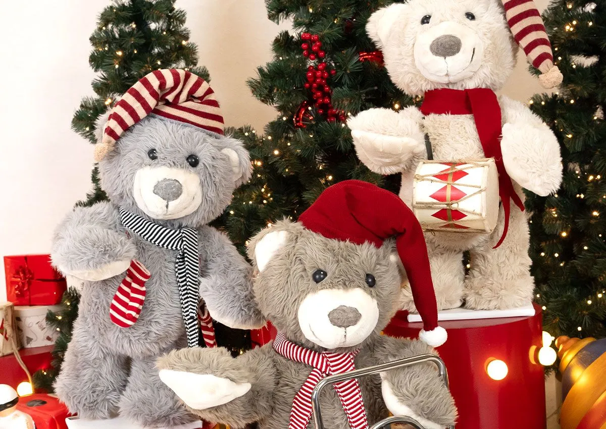 Amusement de Noël avec les Ours - Automates - Sur Mesure Spectacles