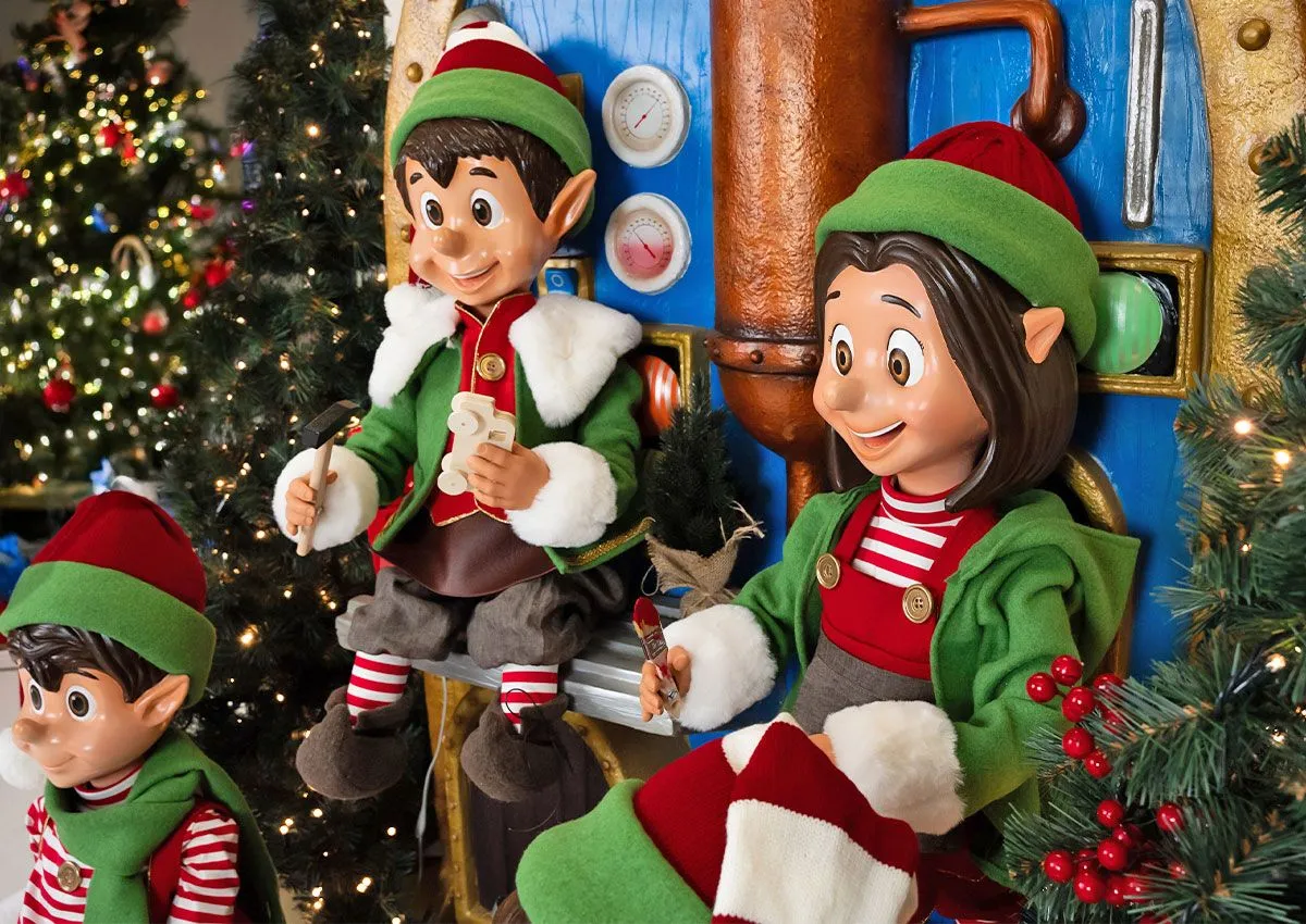 L'usine de jouets du Père Noël - Automates - Sur Mesure Spectacles