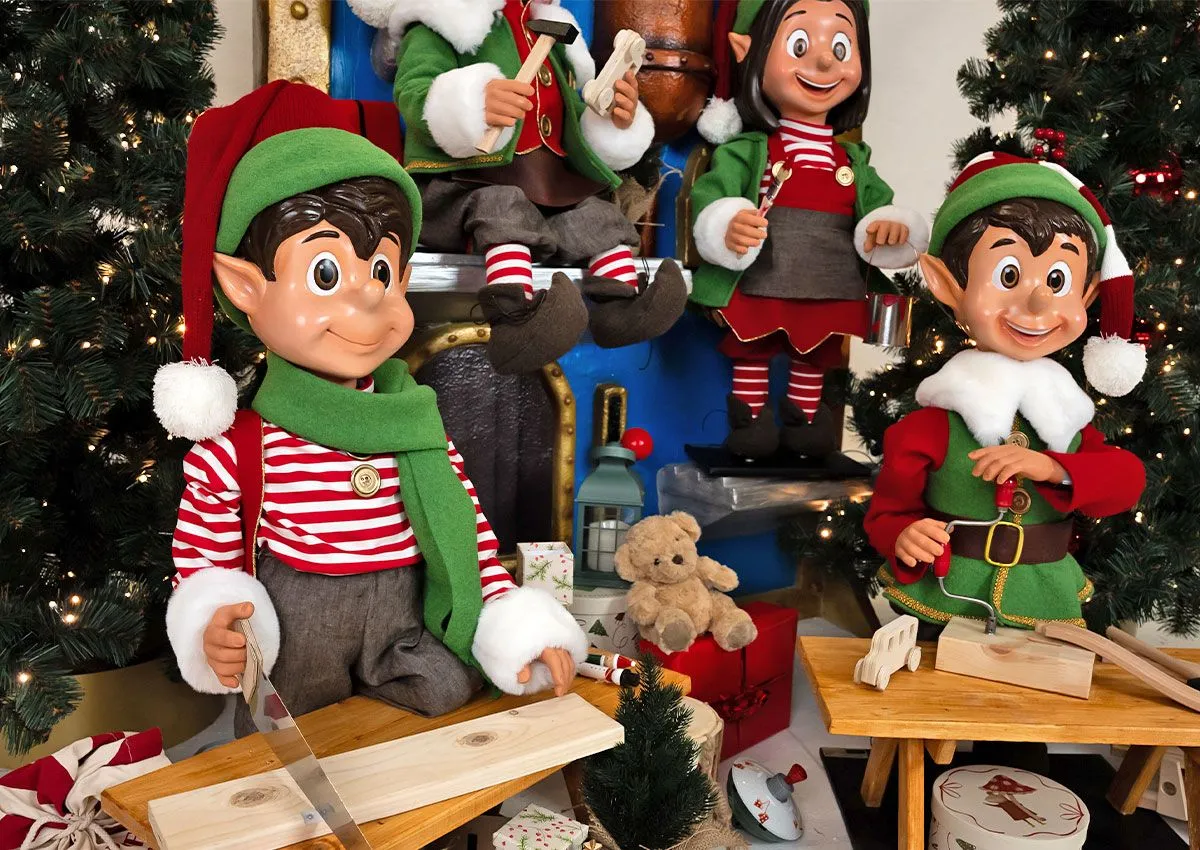 L'usine de jouets du Père Noël - Automates - Sur Mesure Spectacles