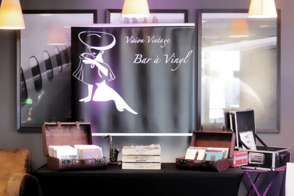 Bar à vinyl - Sur Mesure Spectacles

