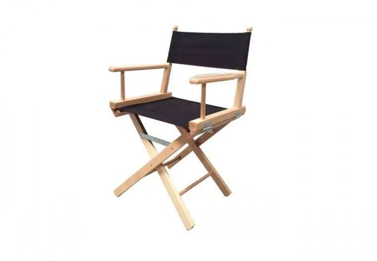 Chaise maquillage en bois - Location mobilier & décorations - Sur Mesure Spectacles