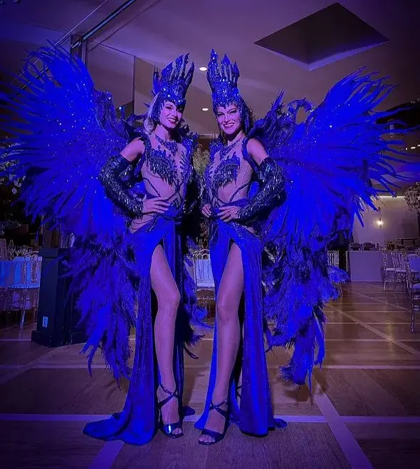 Danseuse en Bleu - Sur Mesure Spectacles