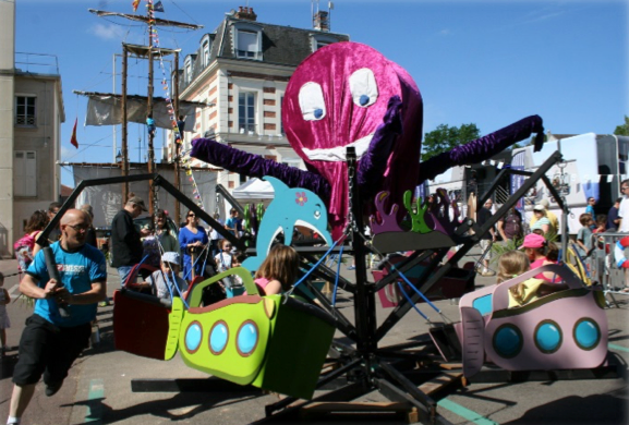 Manège Sous-Marin - Manège écologique - Sur Mesure spectacles