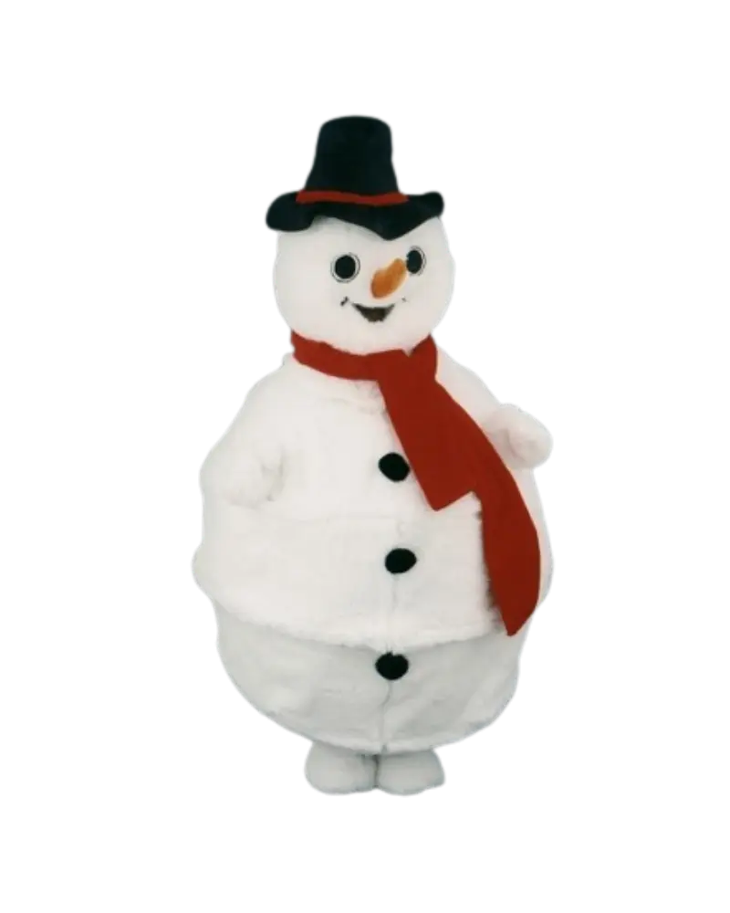 Bonhomme de neige - Mascotte - Sur Mesure Spectacles

