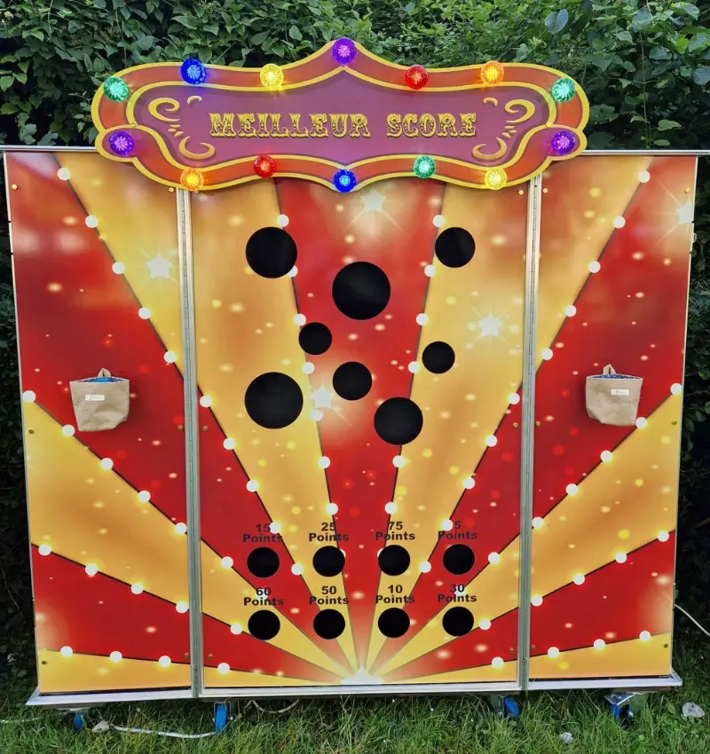 Meilleur score - Jeux forains - Sur Mesure Spectacles