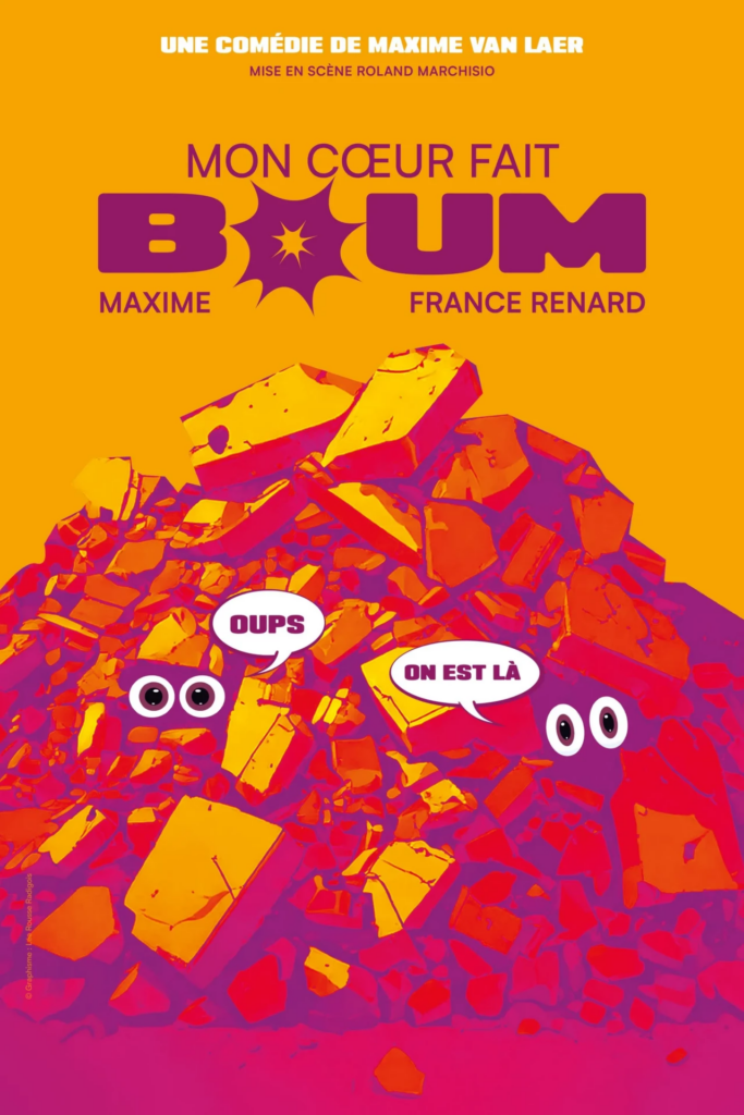 Mon coeur fait boom - Spectacle humoriste - Sur Mesure Spectacles