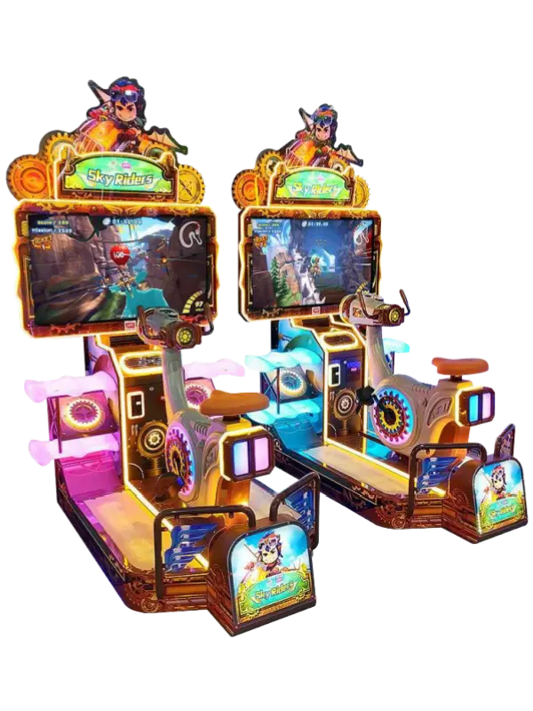 Simulateur Sky Riders - Jeux d'arcade - Sur Mesure Spectacles