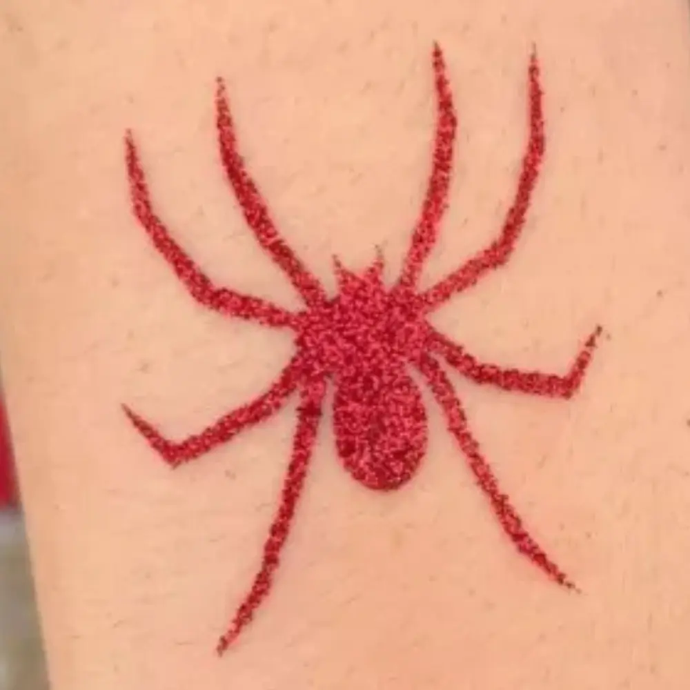 Tatouage paillettes- animation - Sur Mesure Spectacles