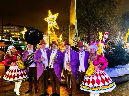 Les Chocolate's Band - Spectacle fixe et déambulatoire - Sur  Mesure Spectacles