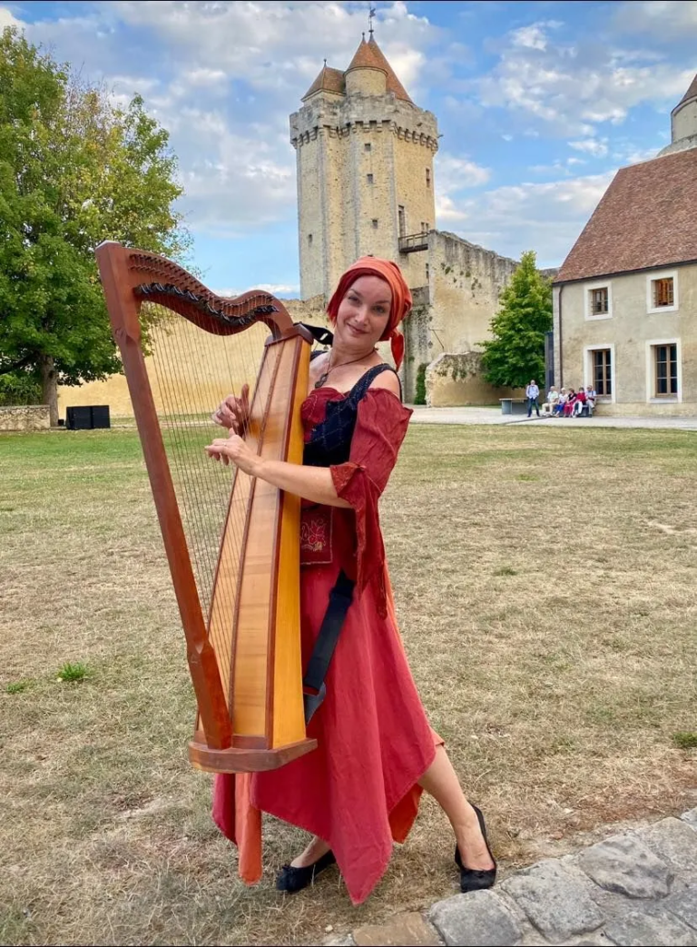 La Harpe de Sabine - Ambiance musicale - Sur Mesure Spectacles