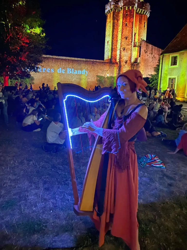 La Harpe de Sabine - Ambiance musicale - Sur Mesure Spectacles