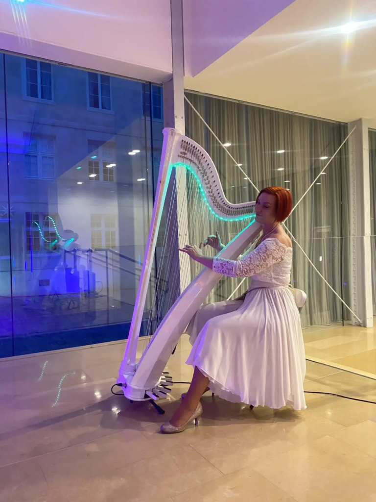 La Harpe de Sabine - Ambiance musicale - Sur Mesure Spectacles