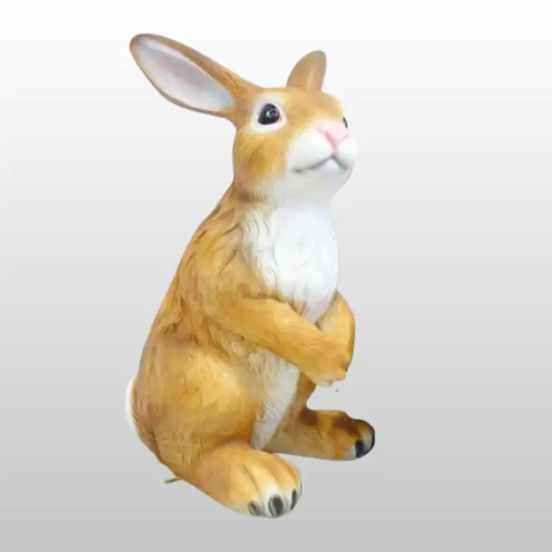 Lapin géant marron - Location mobilier & décorations - Sur Mesure Spectacles