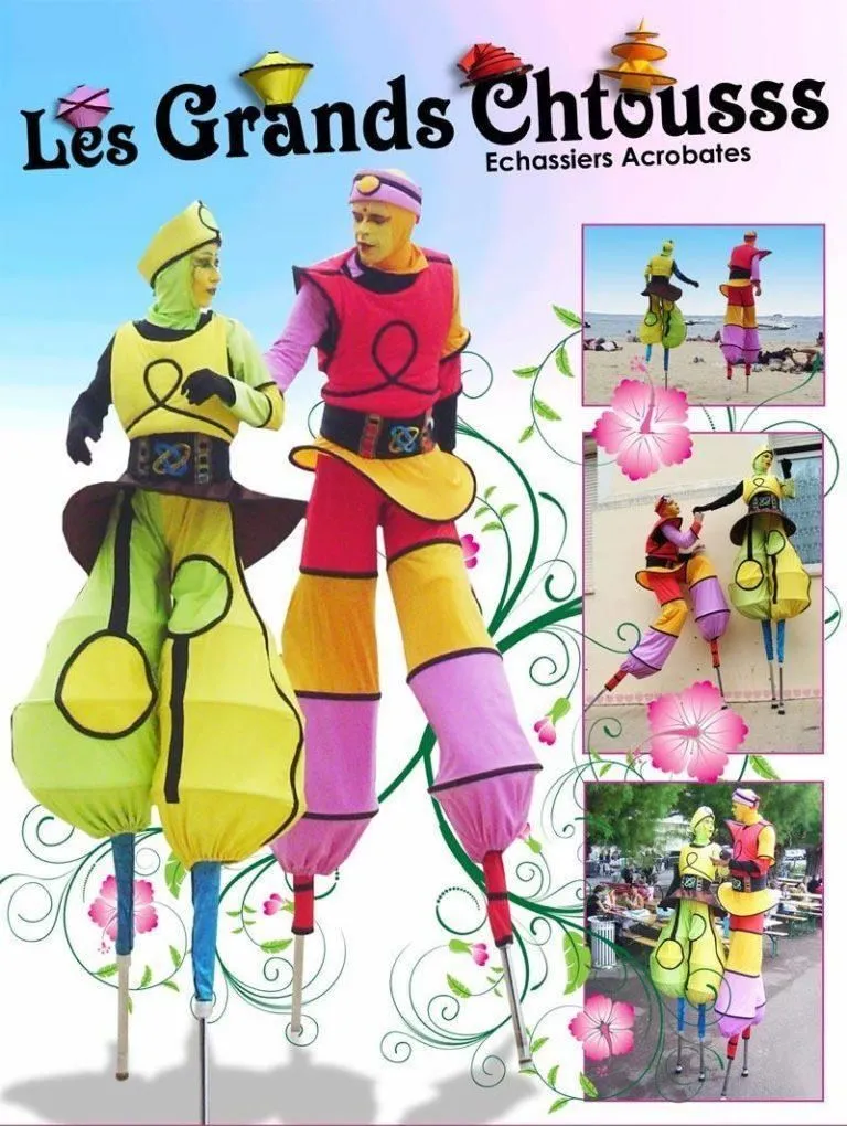 Les Ch'touss﻿ - Spectacle fixe et déambulatoire - Sur Mesure Spectacles