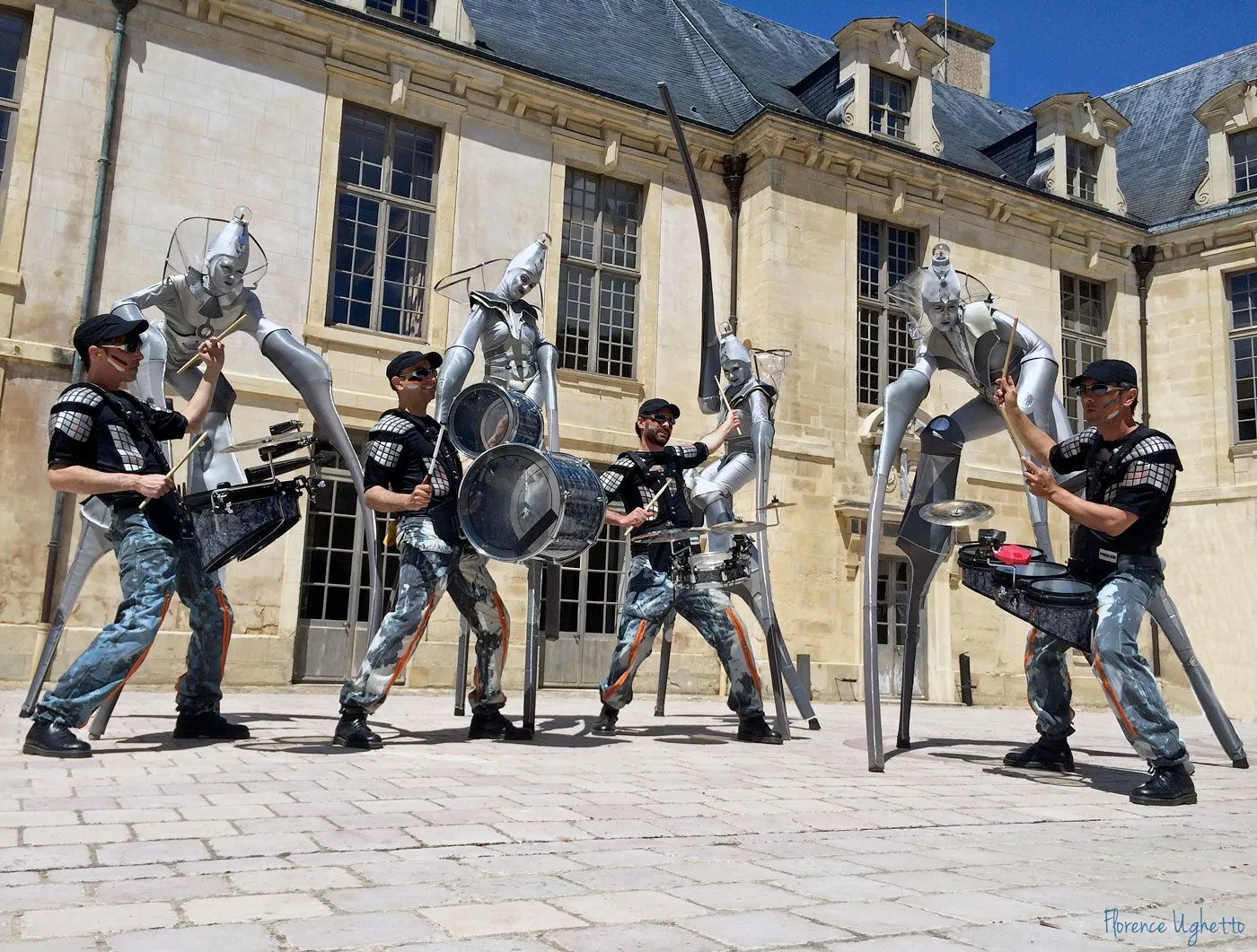 Percus Galactiques - Ambiance musicale - Sur Mesure Spectacles