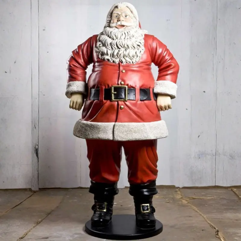 Père Noël debout - Location mobilier & décorations - Sur Mesure Spectacles