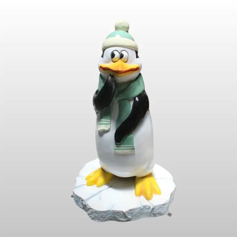 Pingouin penseur - Location mobilier & décorations - Sur Mesure Spectacles